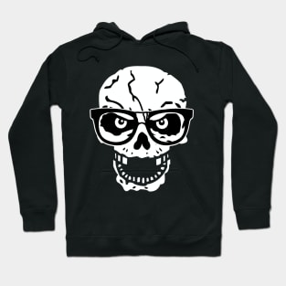 CC Foundation Skull White Hoodie